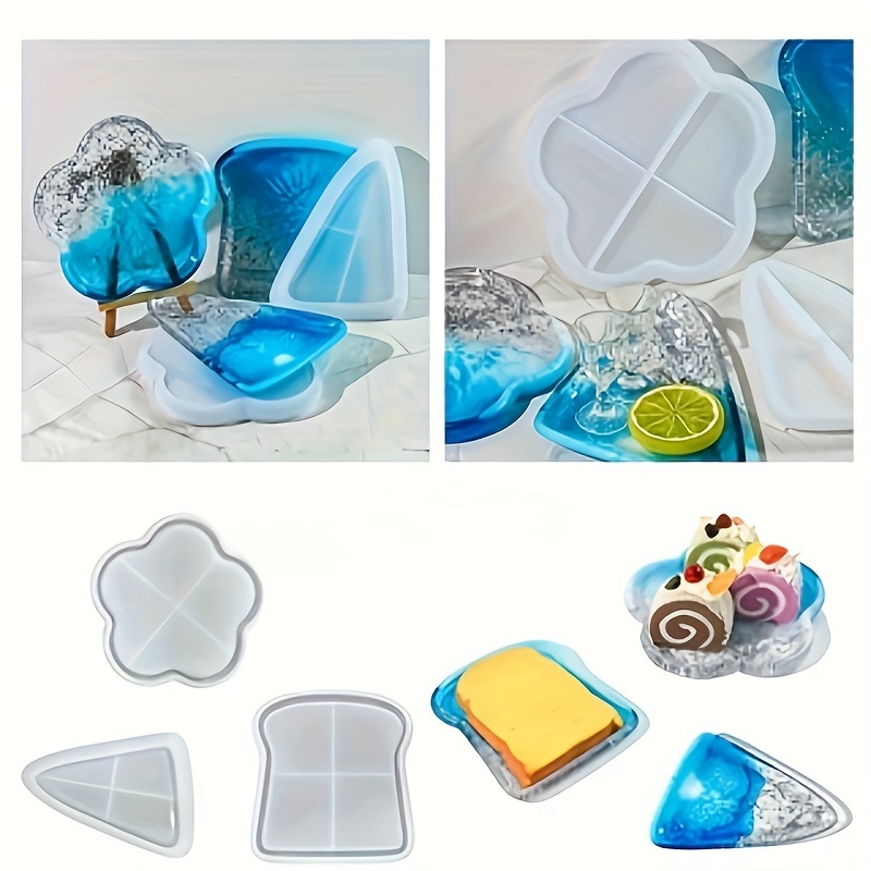 Silicone Mold Tray - Sandviç, Peynir ve Erik Tepsileri Yapmak