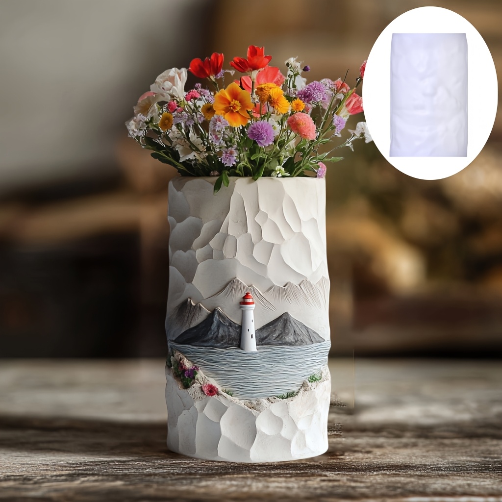 Deniz Deniz Feneri Kabartma Çi - Resin Ocean Wave Mold incelemesi ve fiyatı