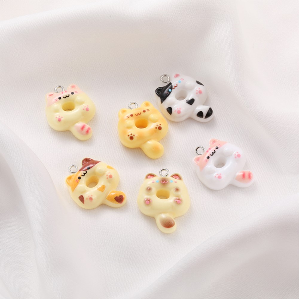 10 adet Kawaii karikatür kedi  - Resin Crafts Diy incelemesi ve fiyatı