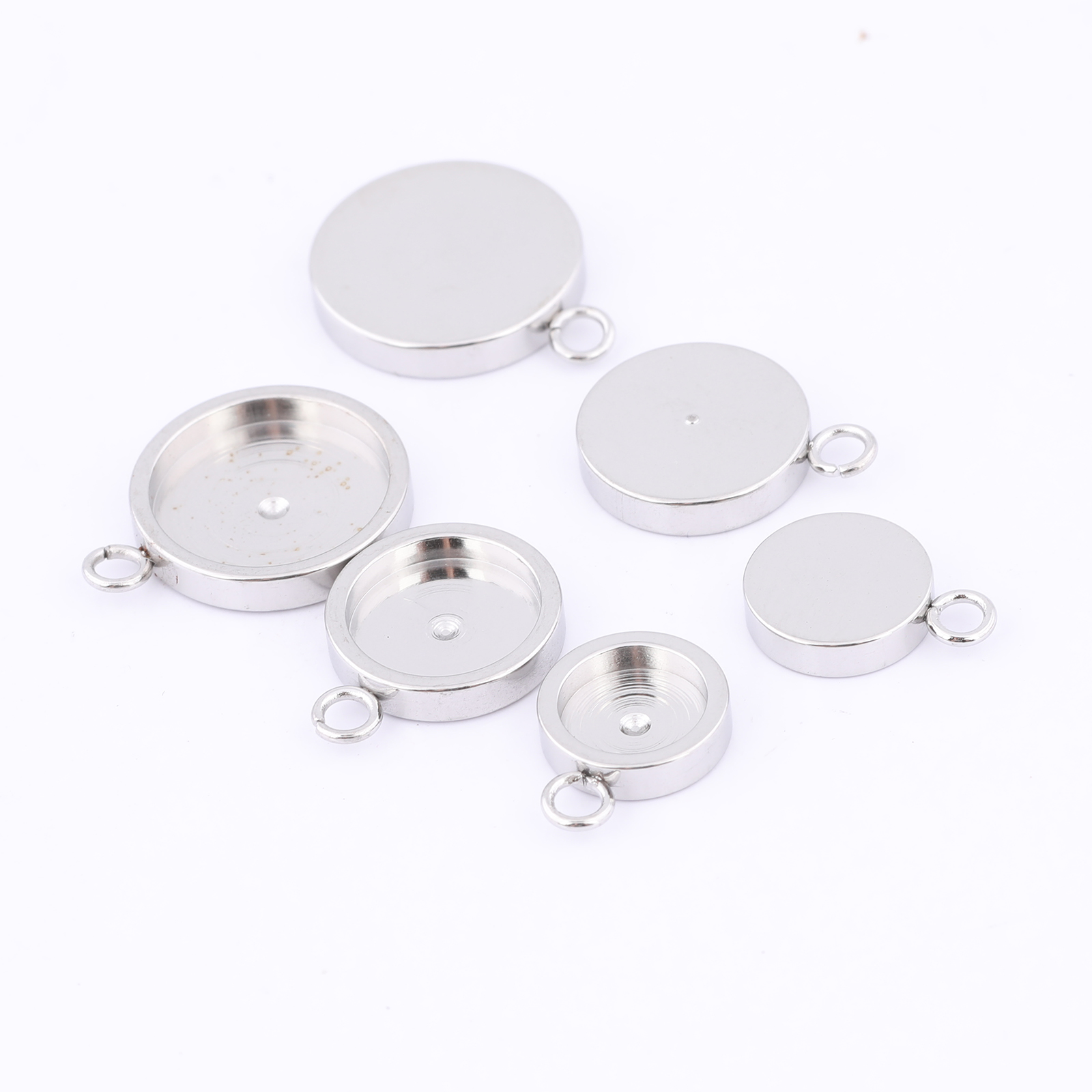 20 adet Paslanmaz Çelik 6mm 8m - Bezels Set Pendant incelemesi ve fiyatı
