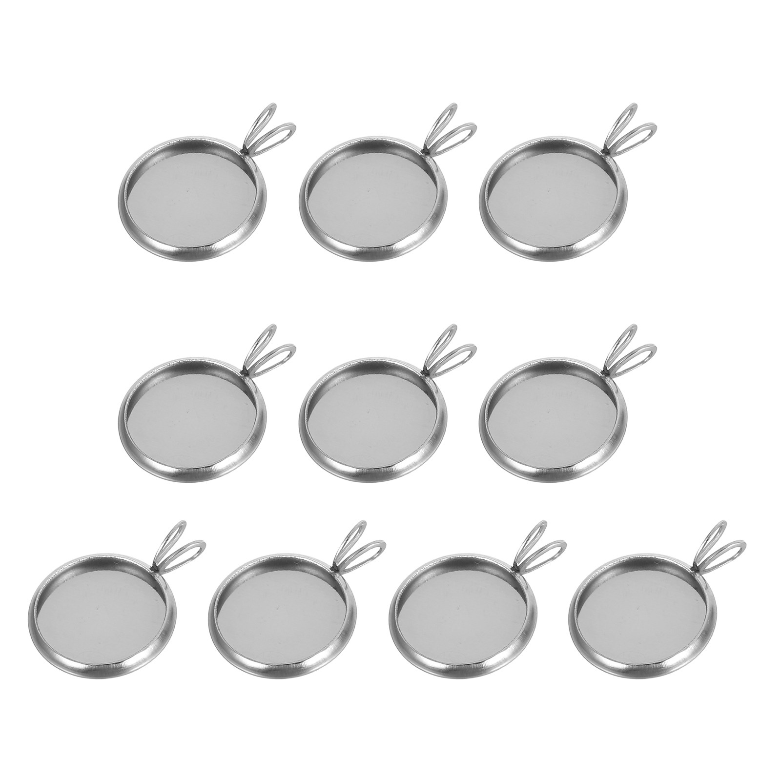 10 Adet 12Mm Yuvarlak Tepsi Ko - Resin Crafts Diy incelemesi ve fiyatı