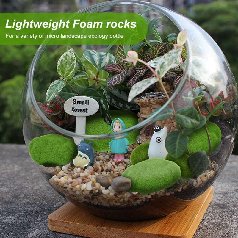 50/5 adet yapay köpük yosun ka - Terrarium Moss Art incelemesi ve fiyatı