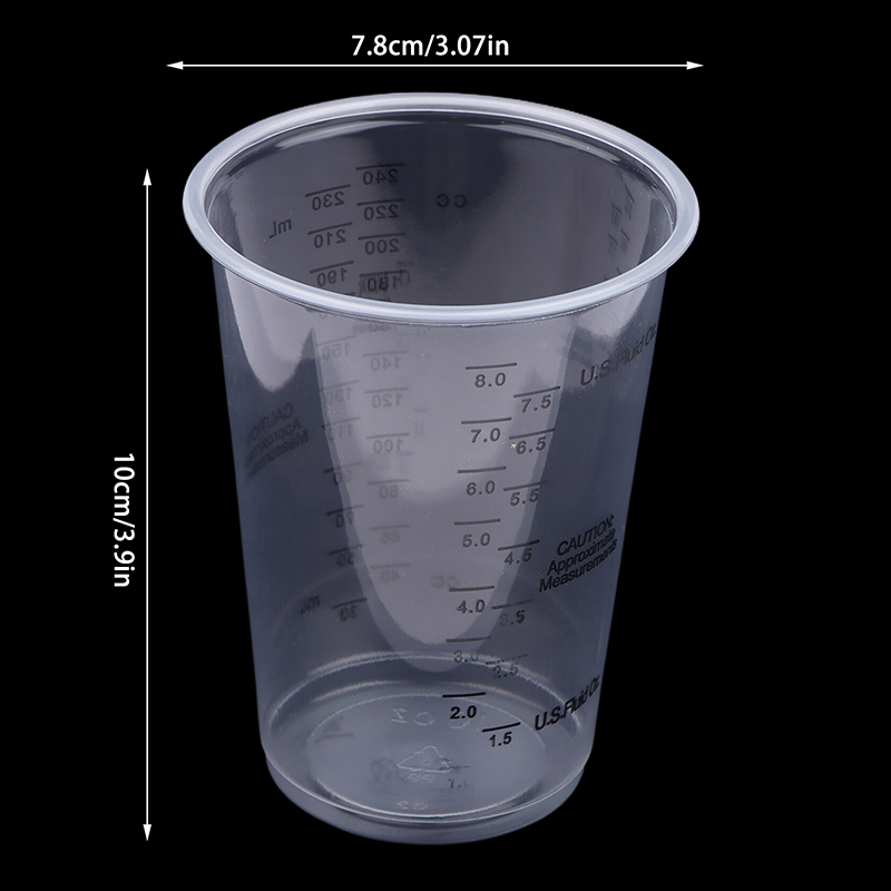 10 adet 8OZ tek kullanımlık pl - Mixing Cup Silicone incelemesi ve fiyatı